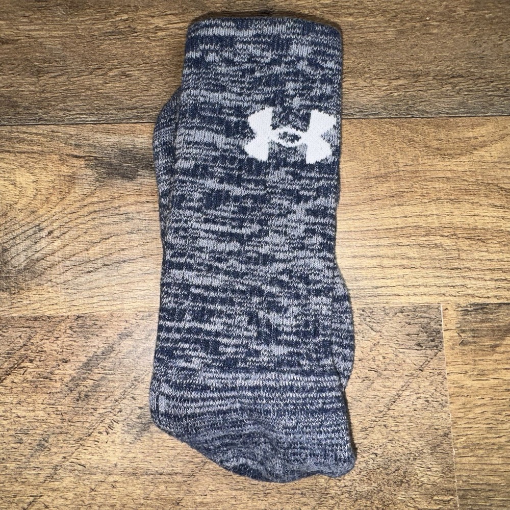 Under Armour Crew Socks Basketball Grey Size Large